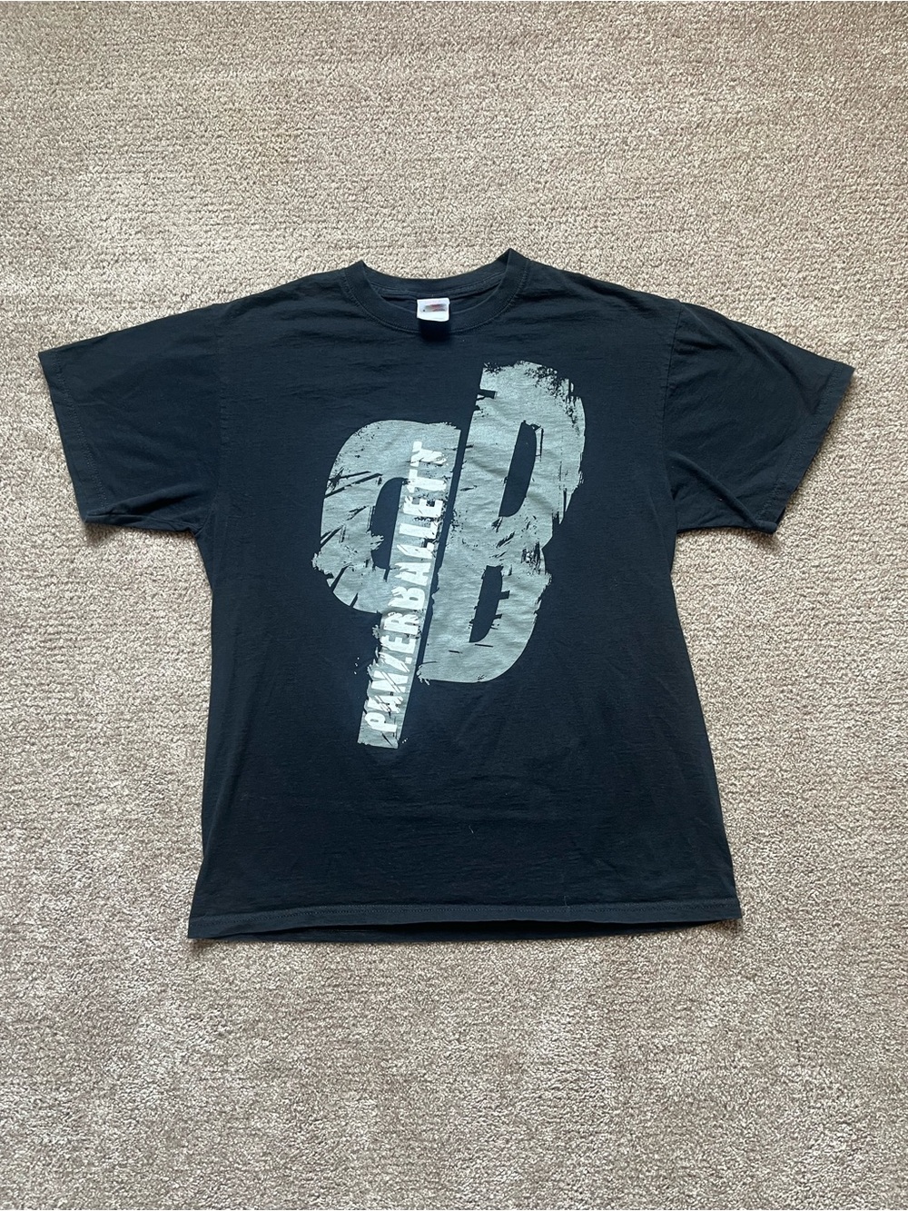 VTG 00’s / Y2K PanzerBallet Metal Band Black Tee
